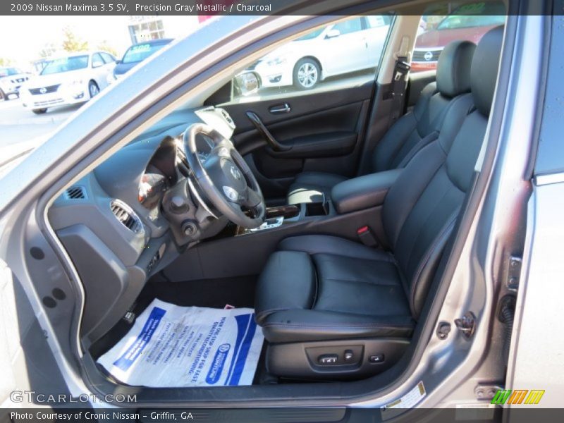 Precision Gray Metallic / Charcoal 2009 Nissan Maxima 3.5 SV