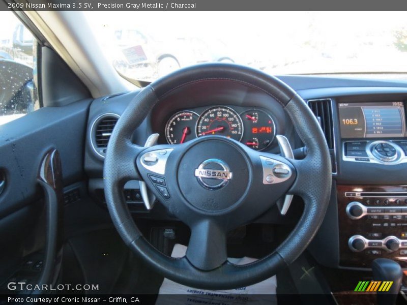 Precision Gray Metallic / Charcoal 2009 Nissan Maxima 3.5 SV