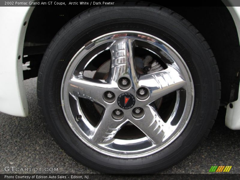 Arctic White / Dark Pewter 2002 Pontiac Grand Am GT Coupe