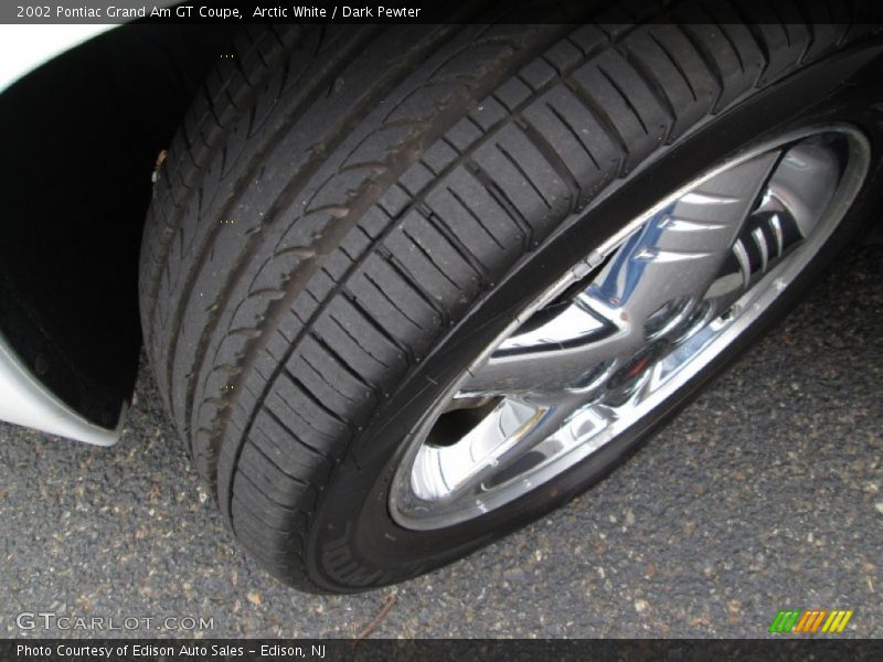 Arctic White / Dark Pewter 2002 Pontiac Grand Am GT Coupe