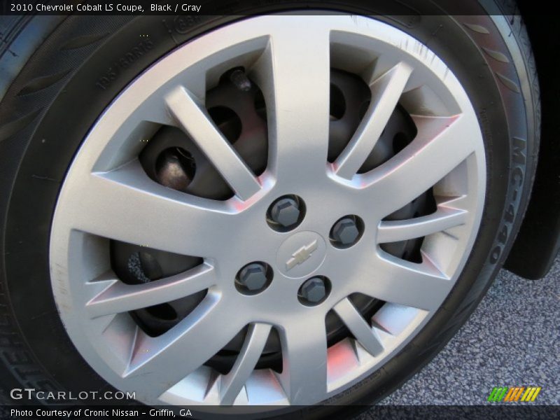 Black / Gray 2010 Chevrolet Cobalt LS Coupe