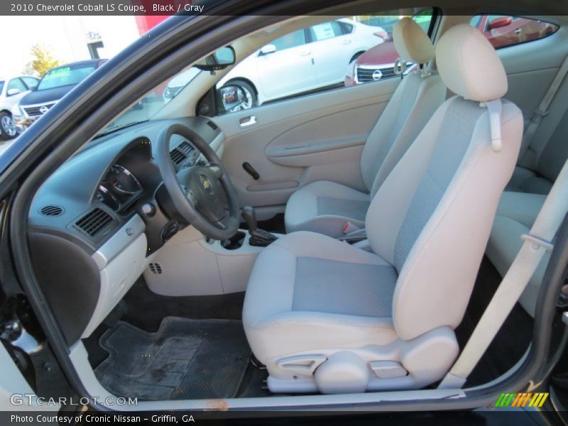 Black / Gray 2010 Chevrolet Cobalt LS Coupe