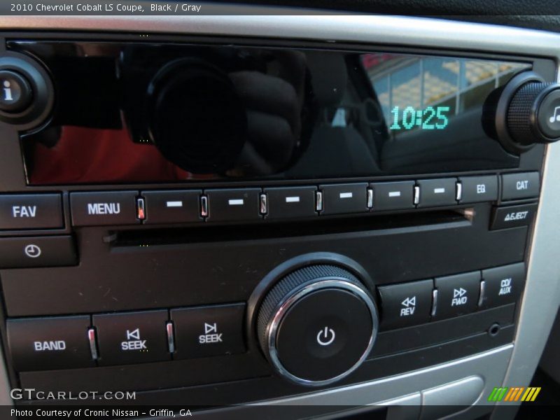 Black / Gray 2010 Chevrolet Cobalt LS Coupe