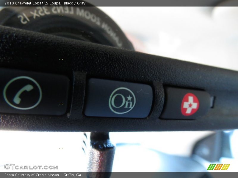Black / Gray 2010 Chevrolet Cobalt LS Coupe