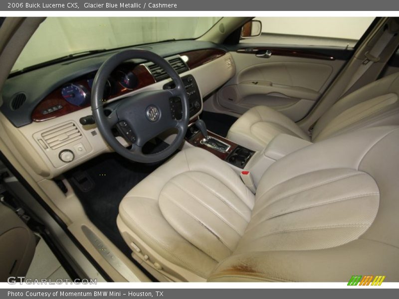 Glacier Blue Metallic / Cashmere 2006 Buick Lucerne CXS