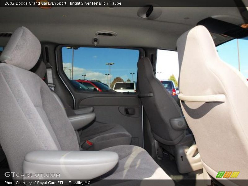 Bright Silver Metallic / Taupe 2003 Dodge Grand Caravan Sport