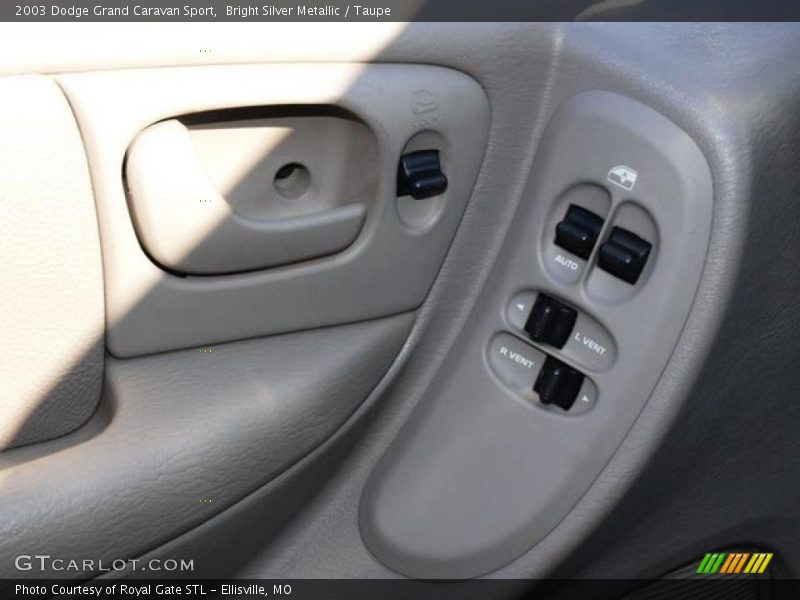 Bright Silver Metallic / Taupe 2003 Dodge Grand Caravan Sport