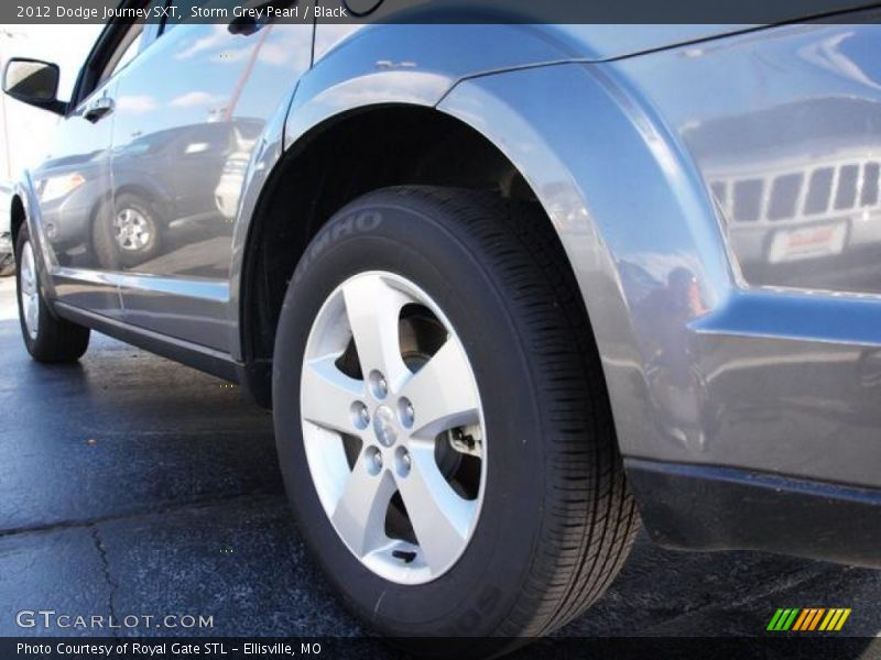 Storm Grey Pearl / Black 2012 Dodge Journey SXT