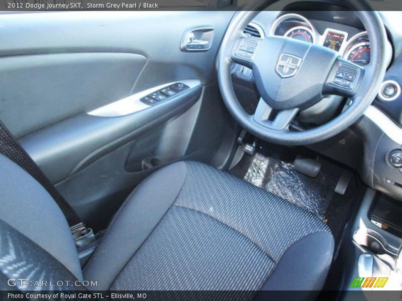 Storm Grey Pearl / Black 2012 Dodge Journey SXT