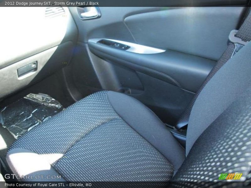 Storm Grey Pearl / Black 2012 Dodge Journey SXT