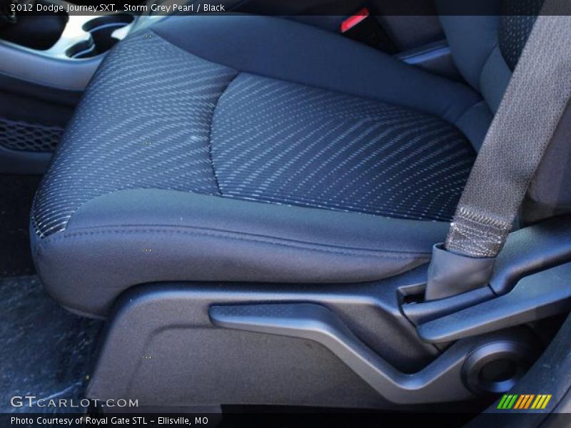 Storm Grey Pearl / Black 2012 Dodge Journey SXT