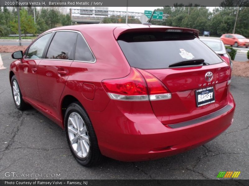 Barcelona Red Metallic / Ivory 2010 Toyota Venza I4