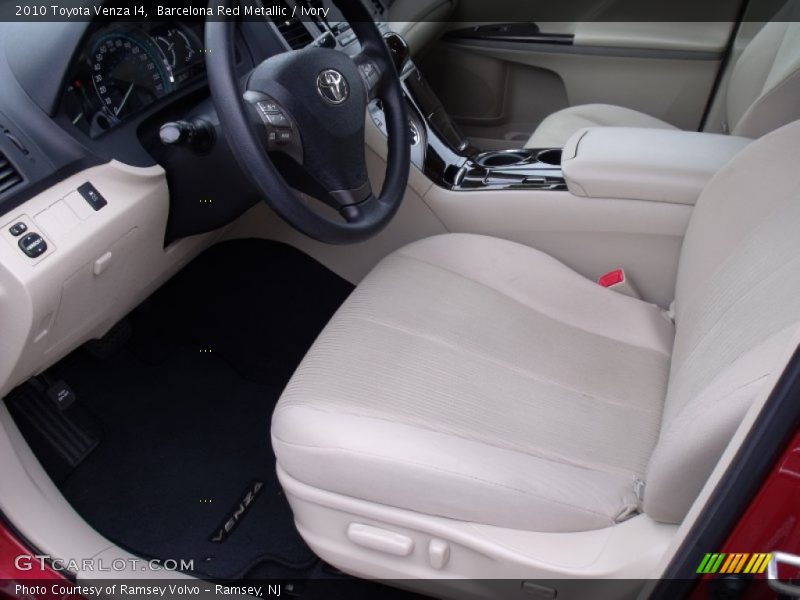Barcelona Red Metallic / Ivory 2010 Toyota Venza I4