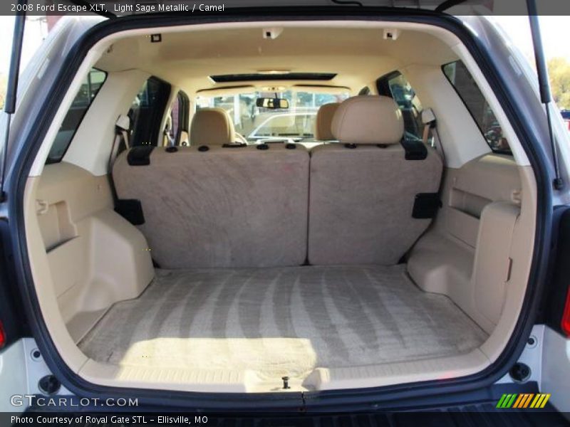 Light Sage Metallic / Camel 2008 Ford Escape XLT