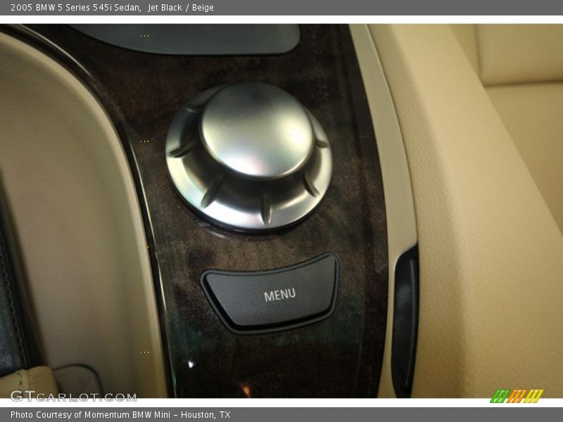 Jet Black / Beige 2005 BMW 5 Series 545i Sedan