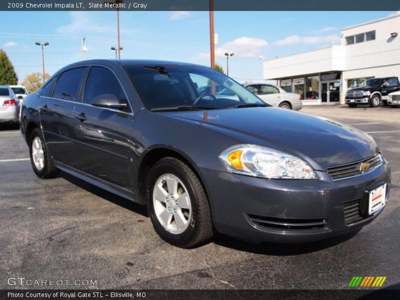 Slate Metallic / Gray 2009 Chevrolet Impala LT