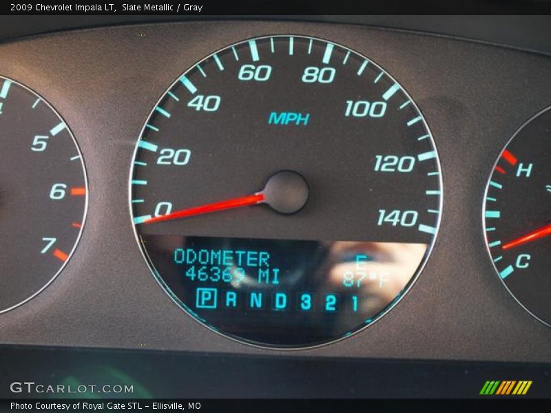 Slate Metallic / Gray 2009 Chevrolet Impala LT