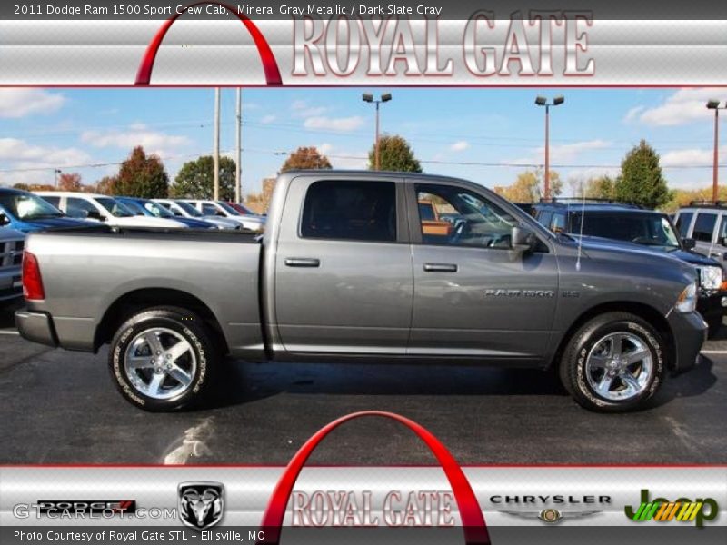 Mineral Gray Metallic / Dark Slate Gray 2011 Dodge Ram 1500 Sport Crew Cab