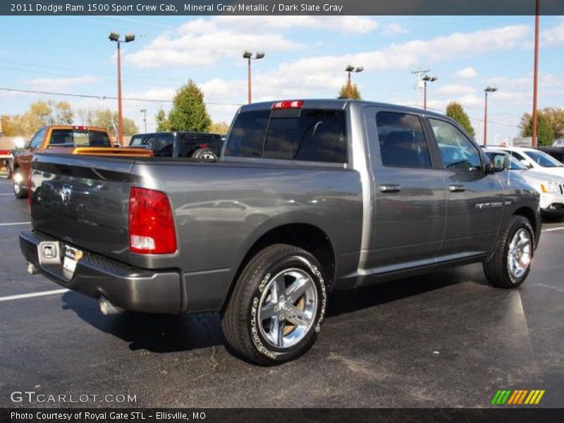 Mineral Gray Metallic / Dark Slate Gray 2011 Dodge Ram 1500 Sport Crew Cab