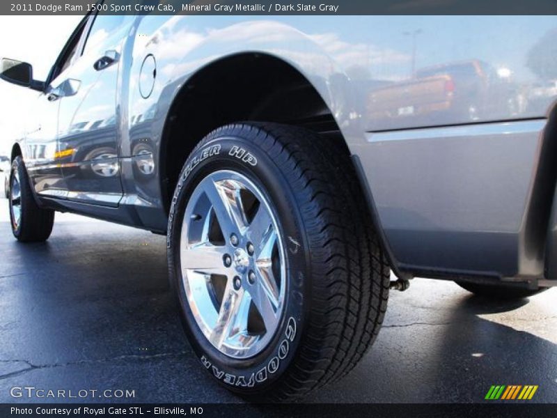 Mineral Gray Metallic / Dark Slate Gray 2011 Dodge Ram 1500 Sport Crew Cab
