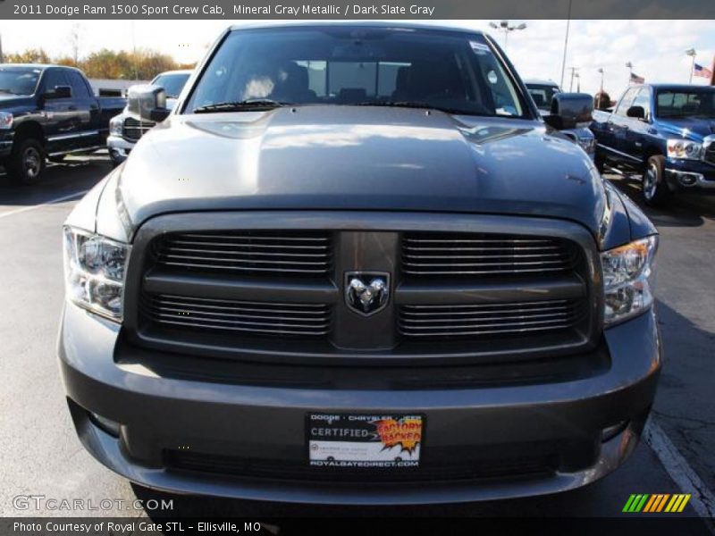 Mineral Gray Metallic / Dark Slate Gray 2011 Dodge Ram 1500 Sport Crew Cab