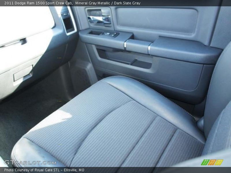 Mineral Gray Metallic / Dark Slate Gray 2011 Dodge Ram 1500 Sport Crew Cab