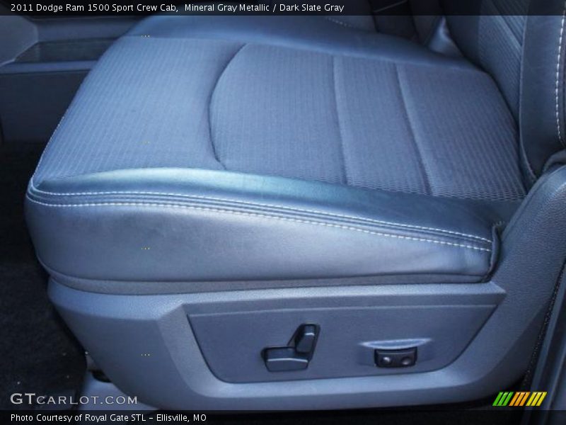 Mineral Gray Metallic / Dark Slate Gray 2011 Dodge Ram 1500 Sport Crew Cab