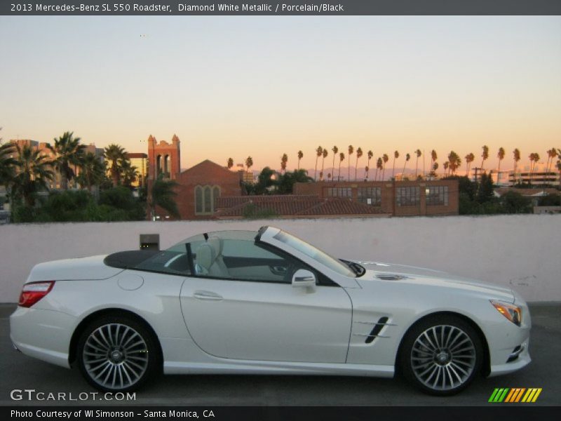  2013 SL 550 Roadster Diamond White Metallic