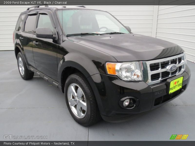 Black / Charcoal 2009 Ford Escape XLT V6