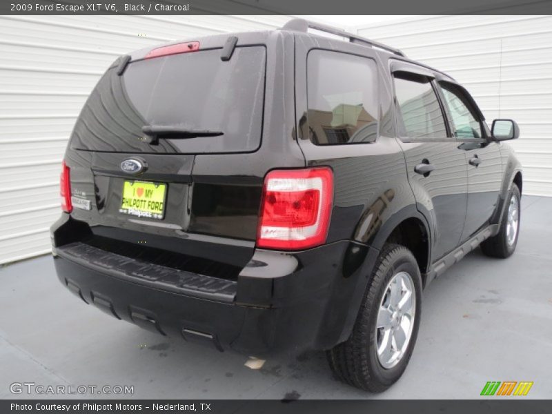Black / Charcoal 2009 Ford Escape XLT V6