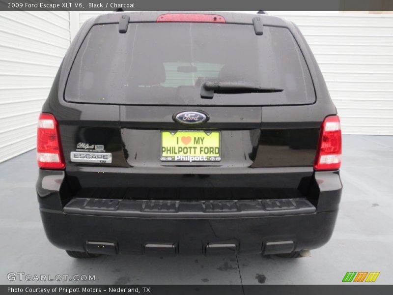 Black / Charcoal 2009 Ford Escape XLT V6