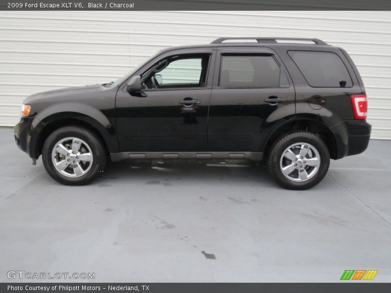 Black / Charcoal 2009 Ford Escape XLT V6