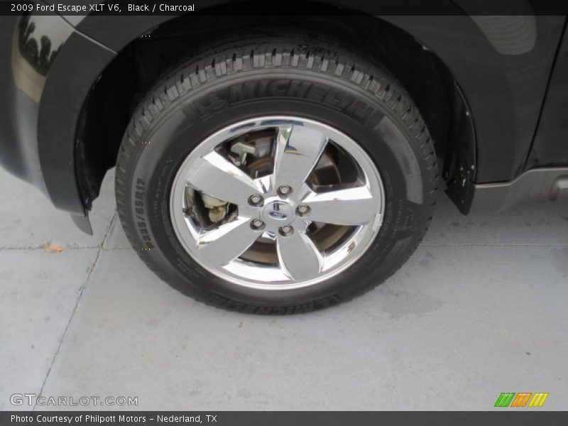 Black / Charcoal 2009 Ford Escape XLT V6