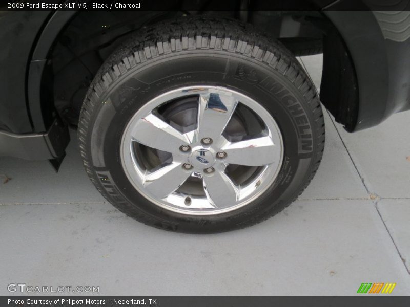 Black / Charcoal 2009 Ford Escape XLT V6