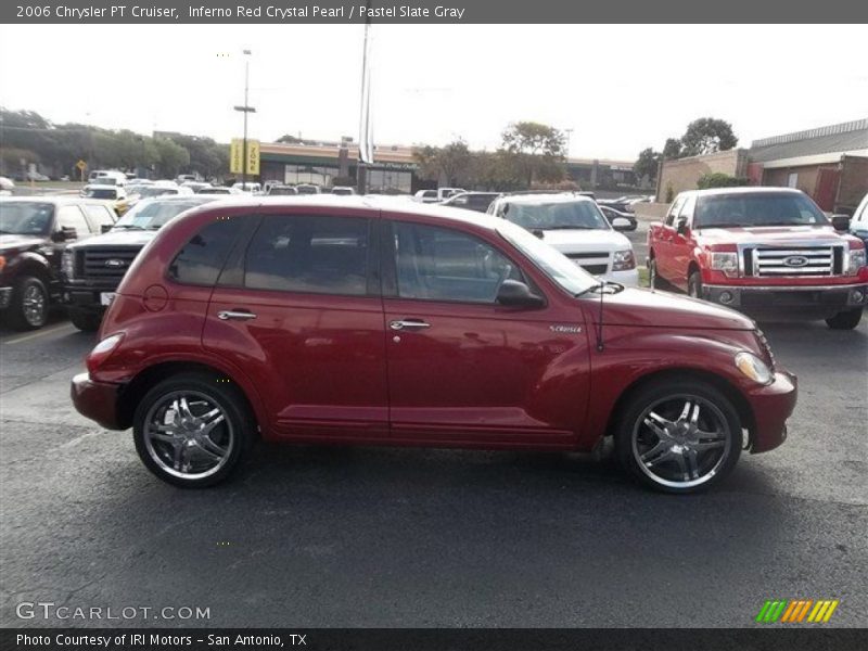 Inferno Red Crystal Pearl / Pastel Slate Gray 2006 Chrysler PT Cruiser