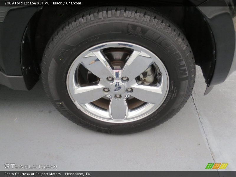 Black / Charcoal 2009 Ford Escape XLT V6