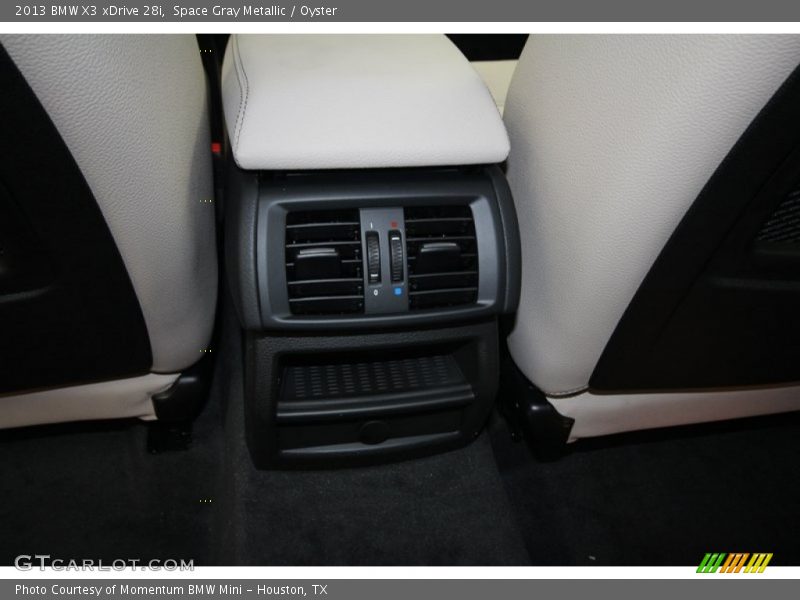 Space Gray Metallic / Oyster 2013 BMW X3 xDrive 28i