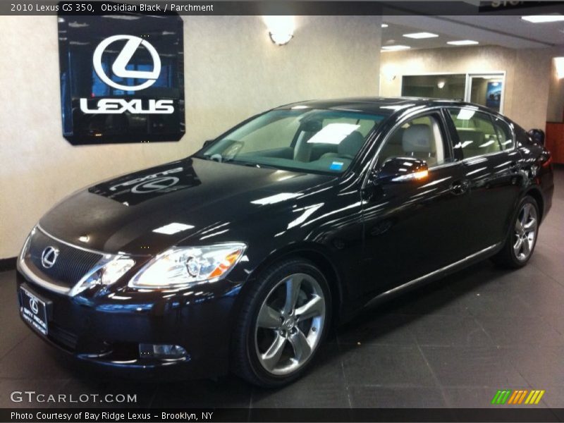 Obsidian Black / Parchment 2010 Lexus GS 350