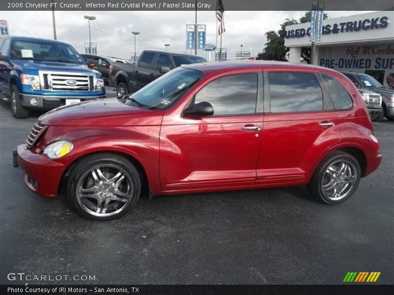 Inferno Red Crystal Pearl / Pastel Slate Gray 2006 Chrysler PT Cruiser
