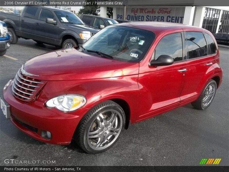 Inferno Red Crystal Pearl / Pastel Slate Gray 2006 Chrysler PT Cruiser