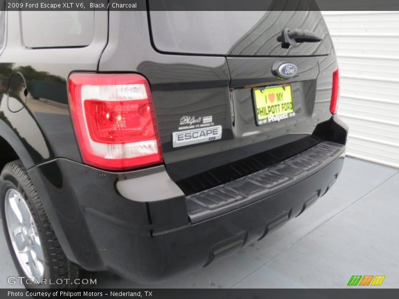 Black / Charcoal 2009 Ford Escape XLT V6