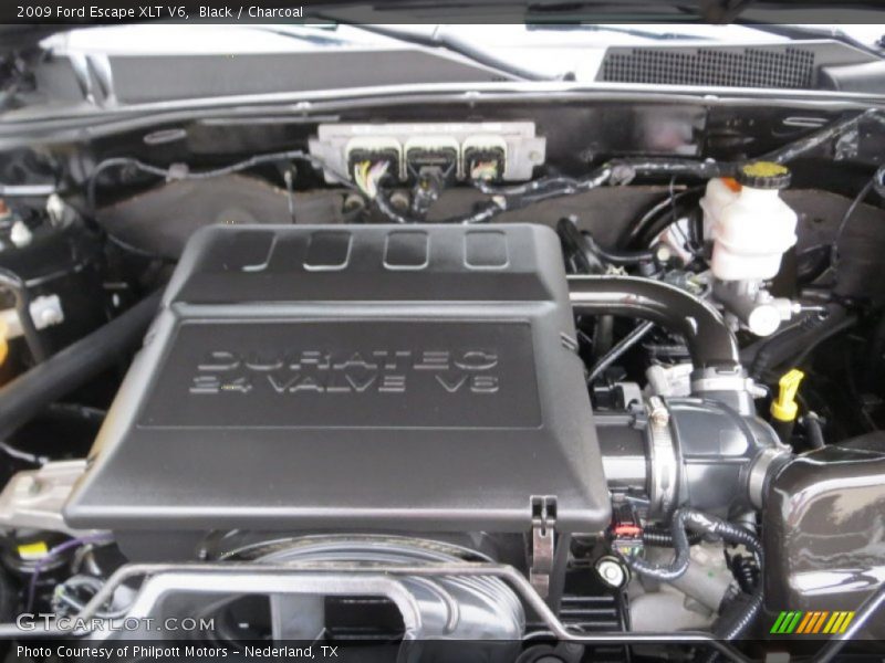 Black / Charcoal 2009 Ford Escape XLT V6