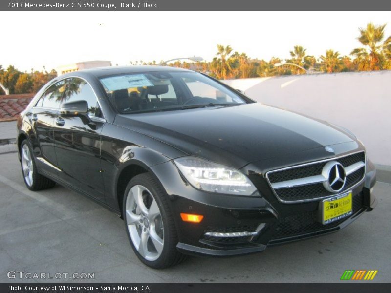 Black / Black 2013 Mercedes-Benz CLS 550 Coupe