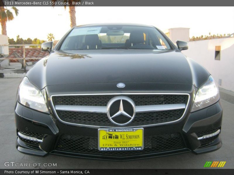 Black / Black 2013 Mercedes-Benz CLS 550 Coupe