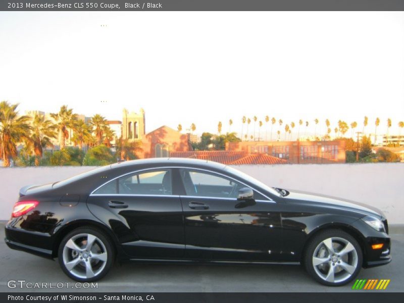 Black / Black 2013 Mercedes-Benz CLS 550 Coupe