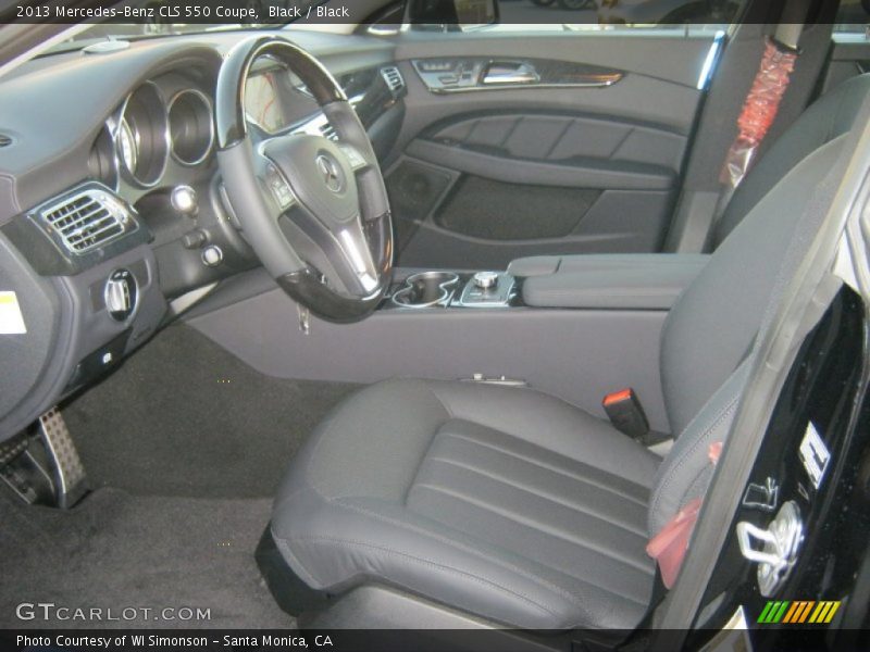 Black / Black 2013 Mercedes-Benz CLS 550 Coupe