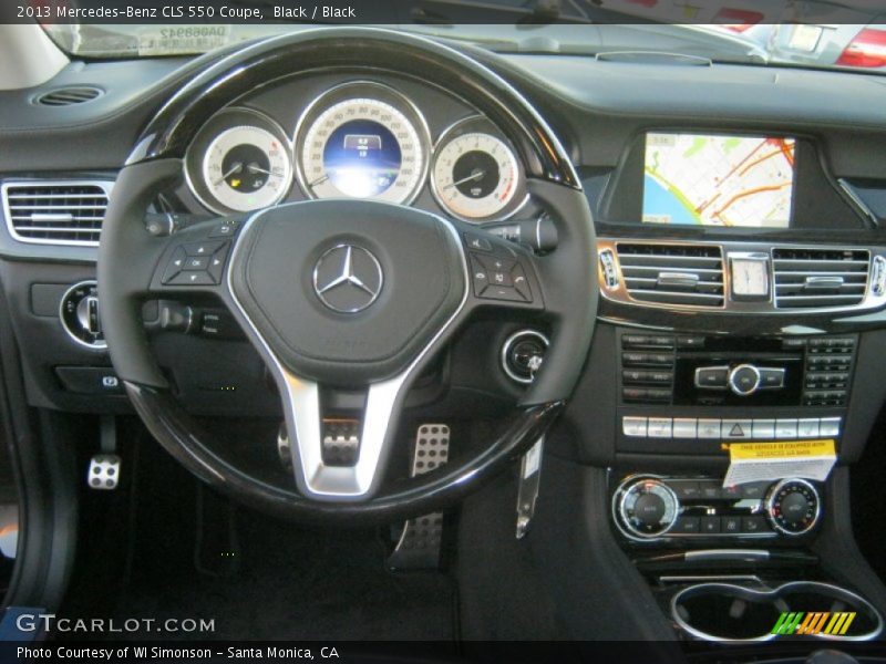 Black / Black 2013 Mercedes-Benz CLS 550 Coupe