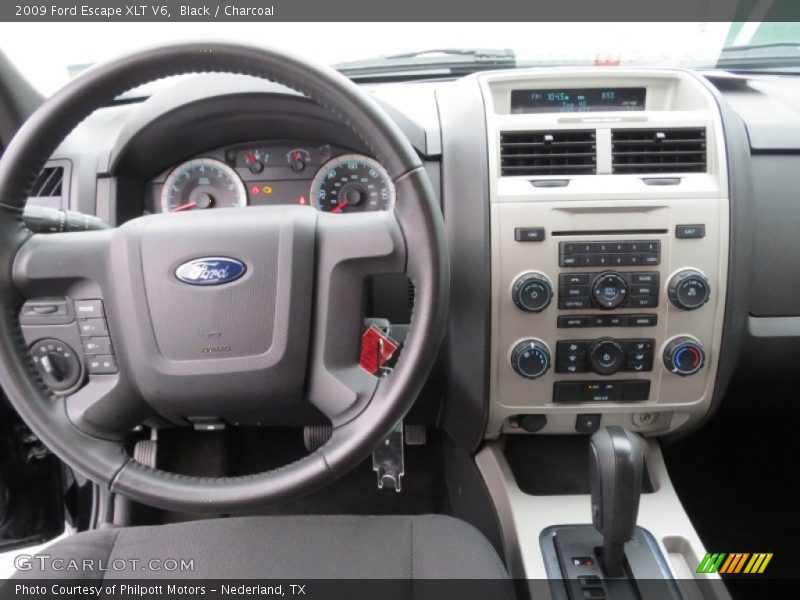 Black / Charcoal 2009 Ford Escape XLT V6