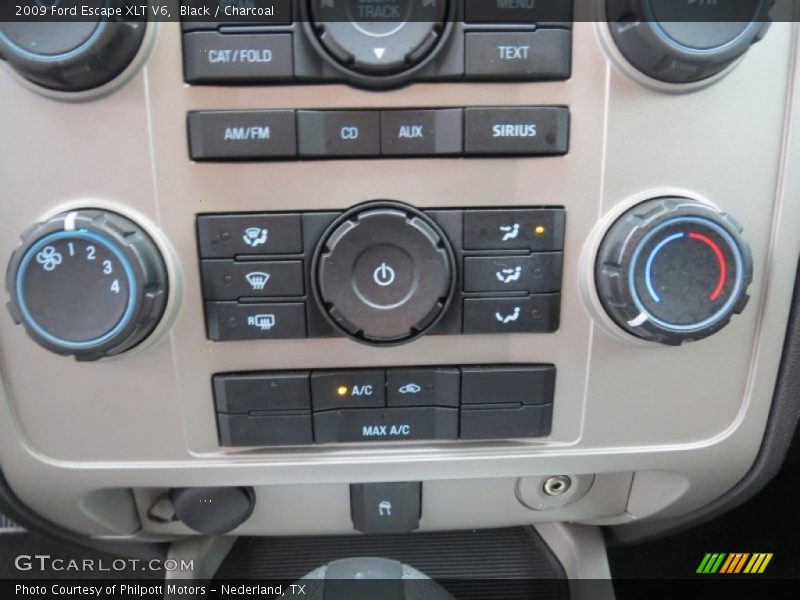 Black / Charcoal 2009 Ford Escape XLT V6