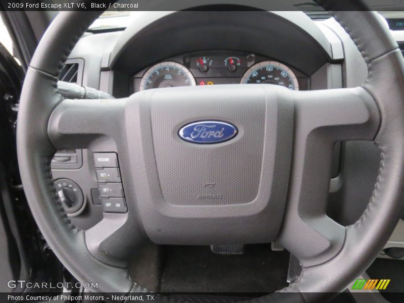 Black / Charcoal 2009 Ford Escape XLT V6